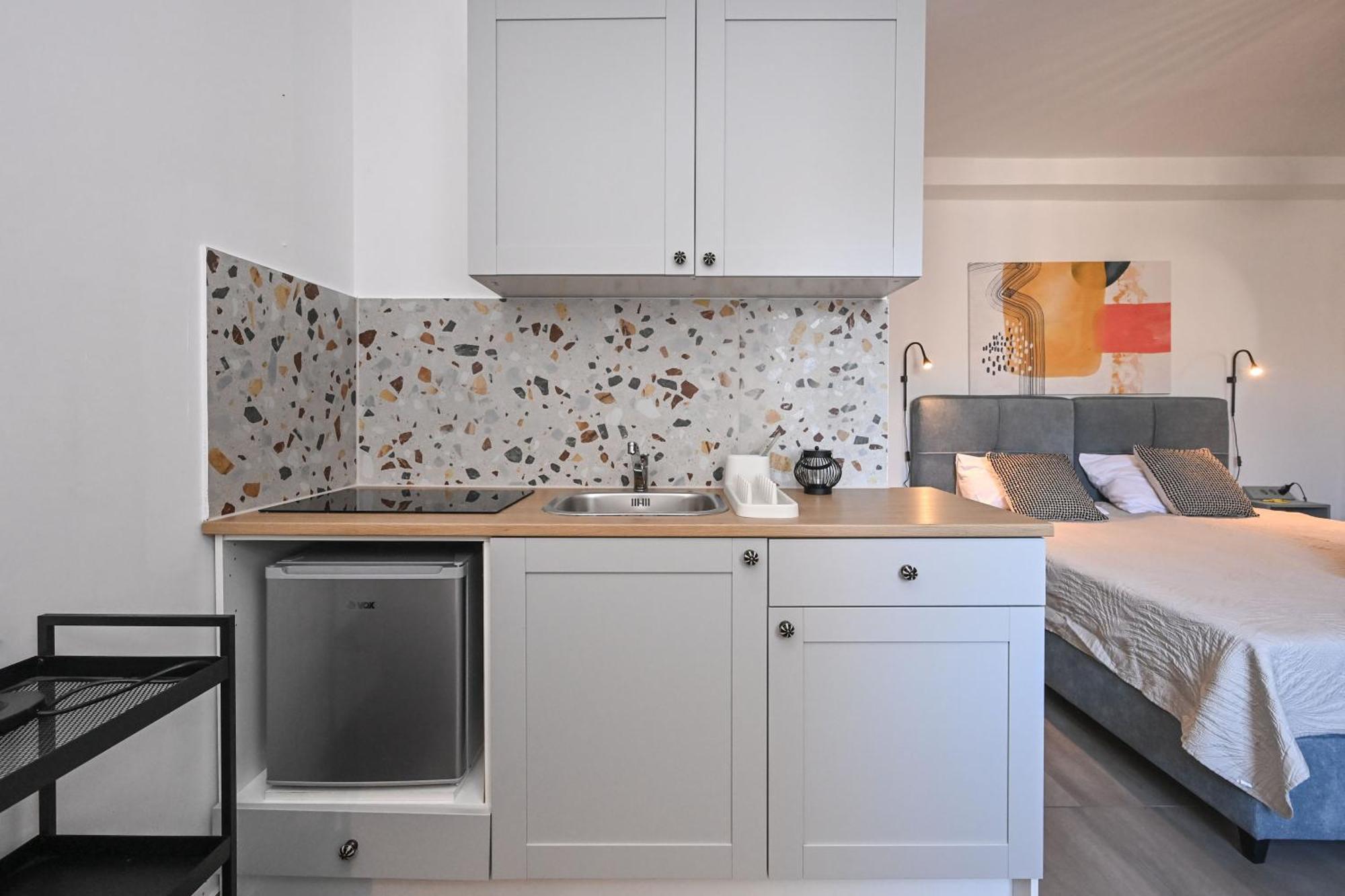 Il Centro Apartments Novalja Kültér fotó